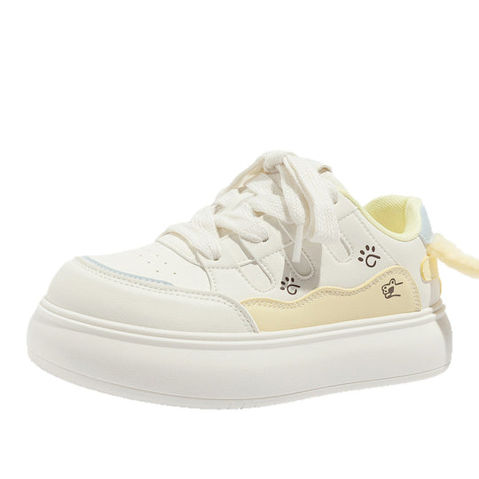 Damen Sneakers mit verspieltem Tiermotiv und weichem Innenfutter EB