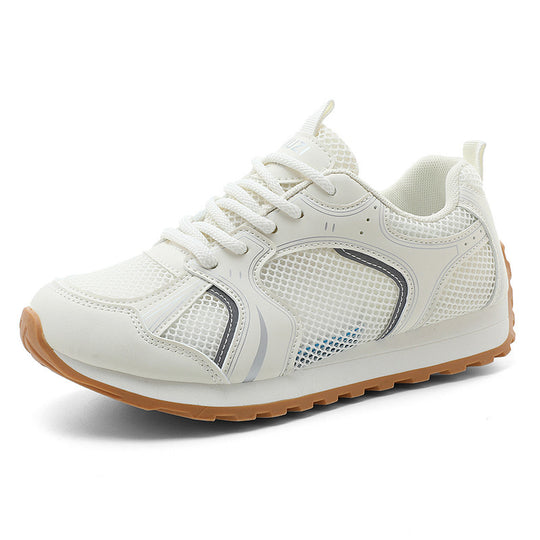 Damen Sportliche Sneakers mit atmungsaktivem Mesh-Obermaterial und stoßdämpfendem Fußbett EB