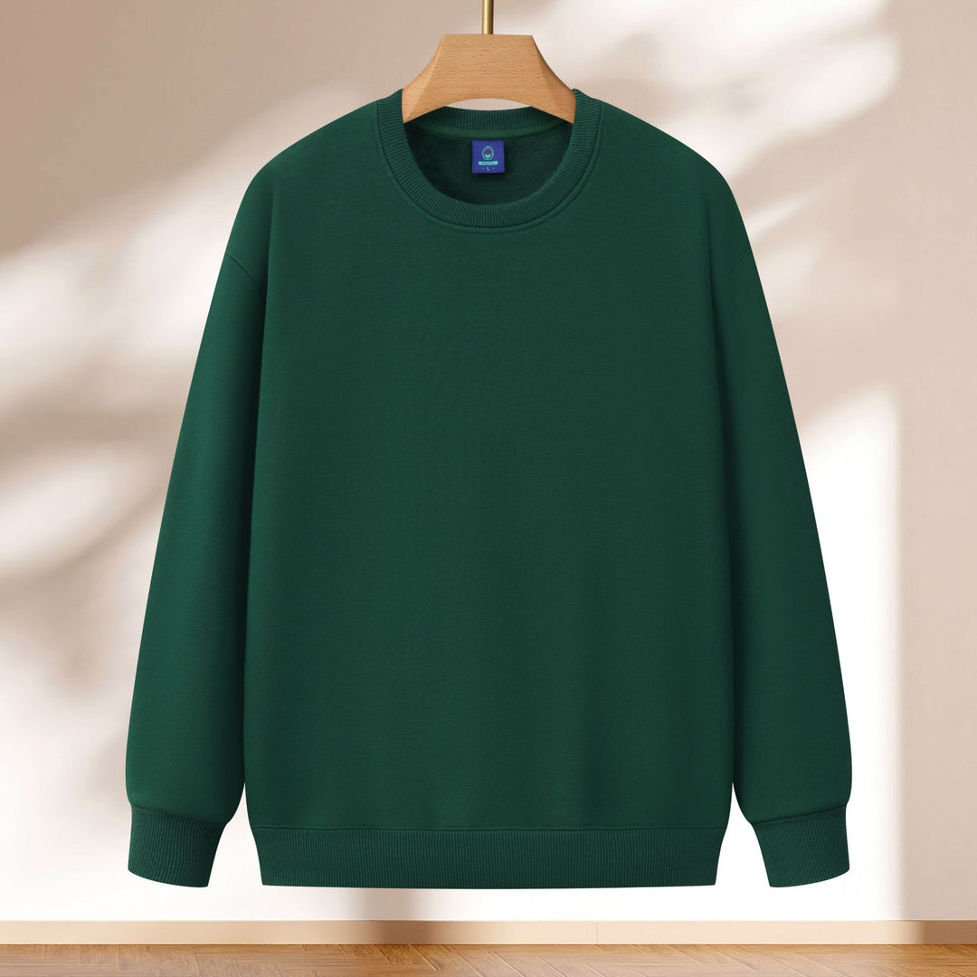 Damen lässiges Sweatshirt mit breiten Schultern und weichem Innenfutter EB