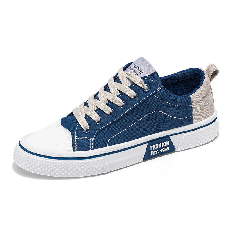 Damen Modische Skate-Sneaker mit strapazierfähigem Canvas-Obermaterial und rutschfester Sohle EB
