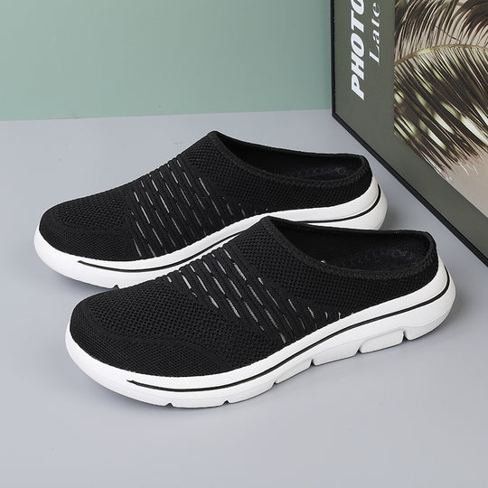 Damen Atmungsaktive Slipper aus flexiblem Mesh EB