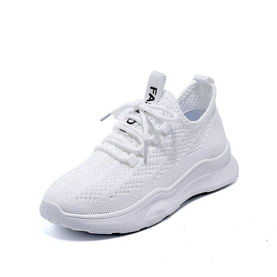 Damen atmungsaktive Freizeitsneaker mit innovativem Netzdesign und rutschfester Sohle EB