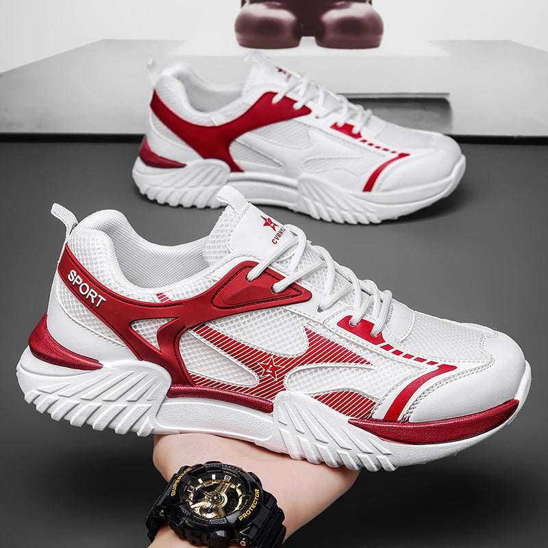 Herren Atmungsaktive Sport-Sneaker mit rutschfester Sohle EB