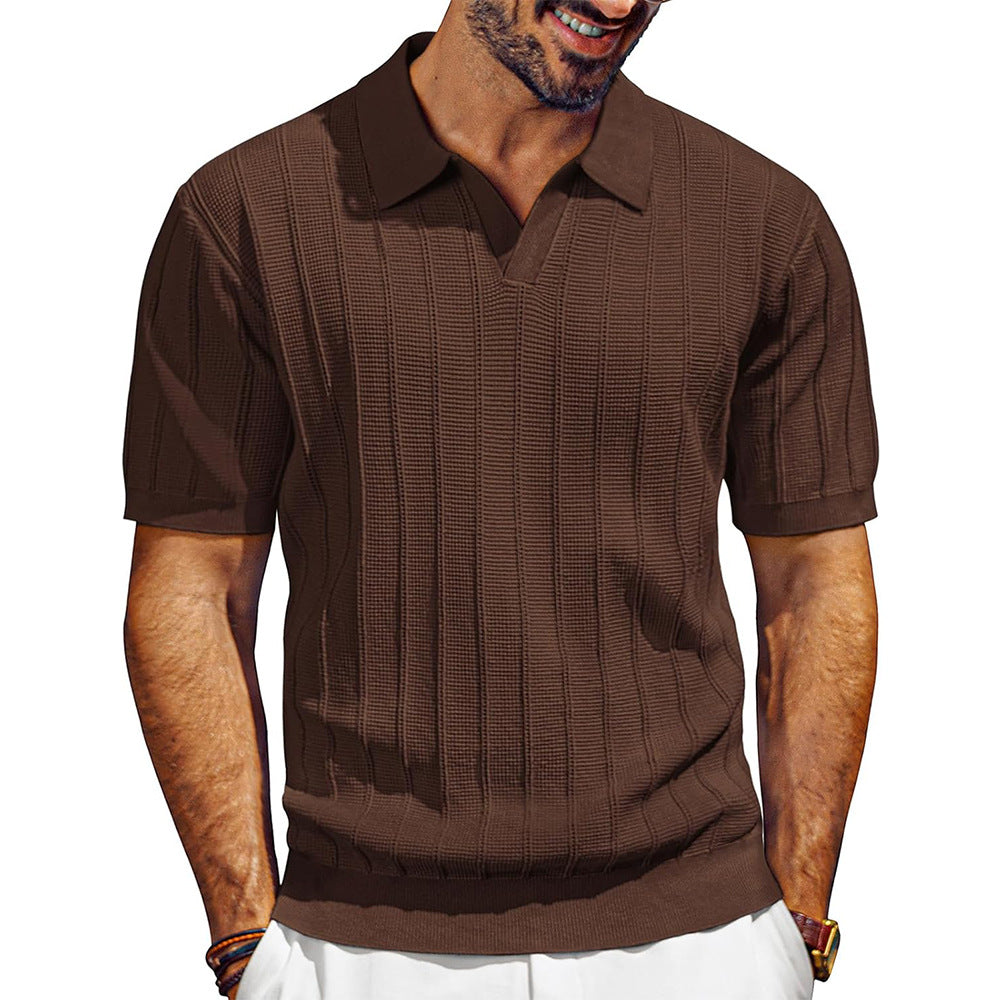 EB | Mesh-Loch hohler Strickpullover