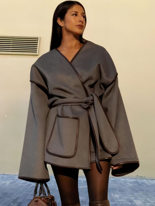 Damen Kimono-Style Überwurf EB
