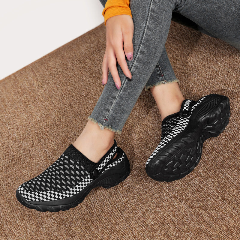 Damen Atmungsaktive und bequeme Clogs EB