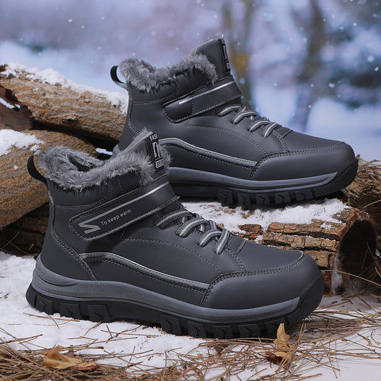 Damen Isolierte Winterstiefel mit rutschfester Profilsohle und warmem Innenfutter EB