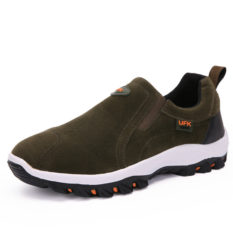 Damen Slip-On Sport Sneakers mit rutschfester Sohle und atmungsaktivem Obermaterial EB