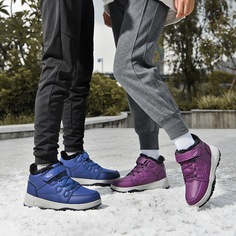 Damen isolierte Outdoor-Wanderschuhe mit rutschfester Sohle und verstellbarem Klettverschluss EB