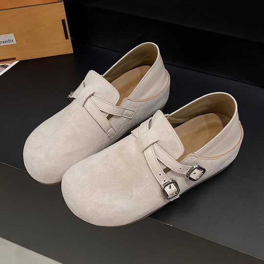 Damen Clogs mit modischem Riemendesign und komfortabler Sohle EB