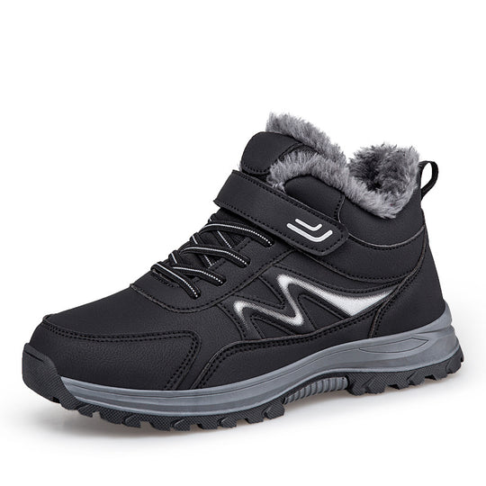 Damen Winterstiefel mit isolierendem Warmfutter und praktischem Klettverschluss EB