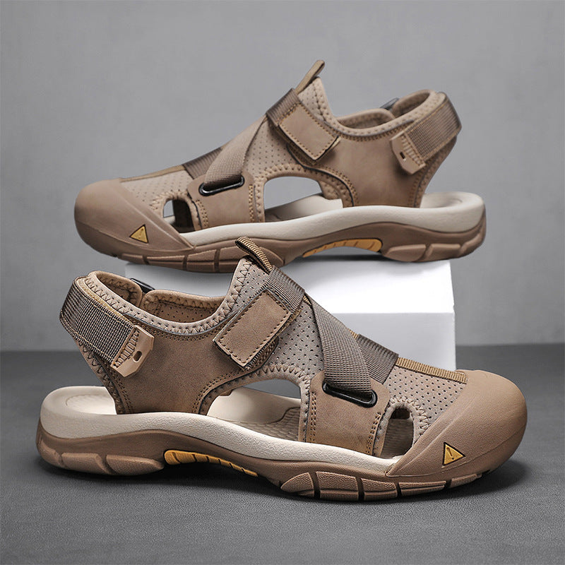 Damen Multifunktionale Outdoor-Sandalen mit verstellbaren Riemen und rutschfester Sohle EB