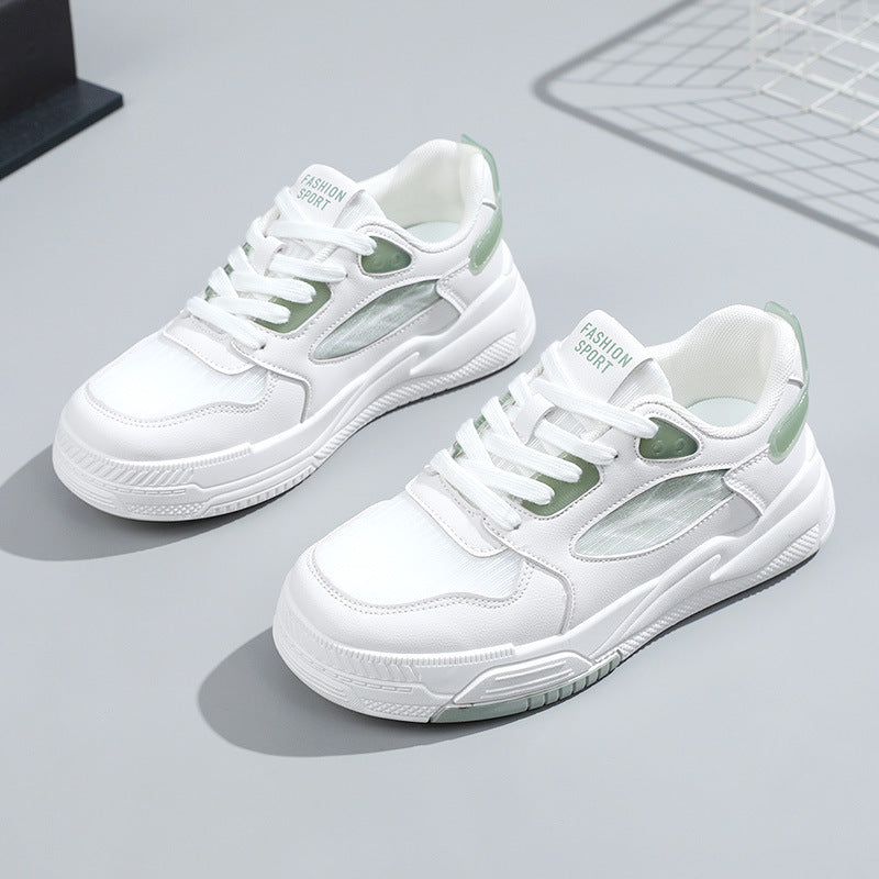 Damen Sportliche Sneakers mit atmungsaktiver Mesh-Oberfläche und stabiler Dämpfung EB