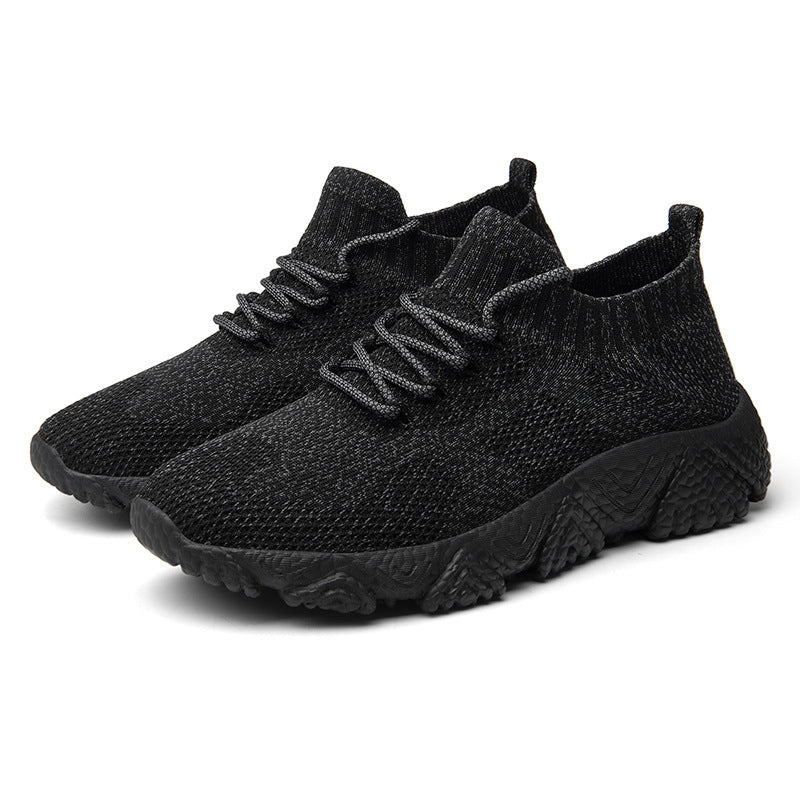 Unisex nan urbaner Strick-Schlupfsneaker mit sockenhaftem Schaft und markanter Profilsohle EB