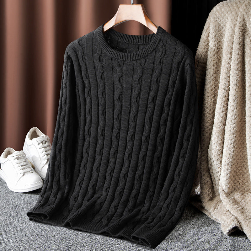 Damen Strickpullover mit strukturiertem Muster EB