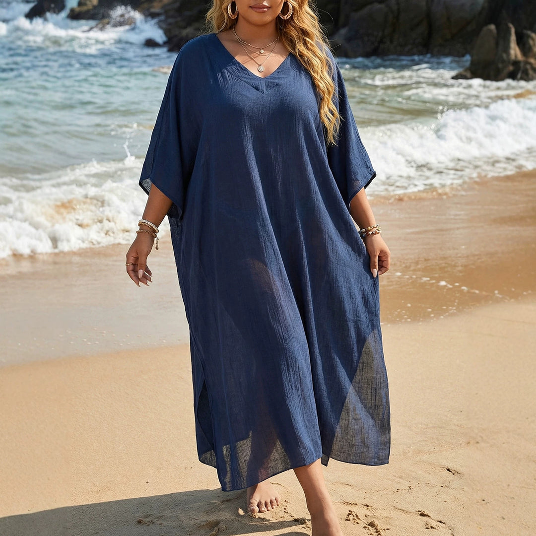 Damen luftiger Strandkleid EB