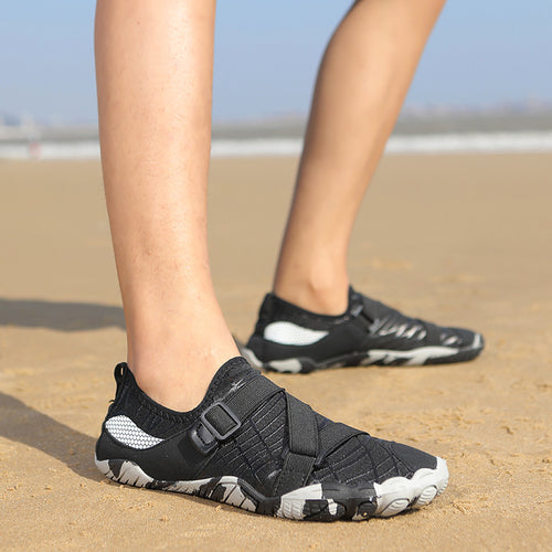 Damen Flexible Wassersportschuhe mit verstellbarem Klettverschluss EB