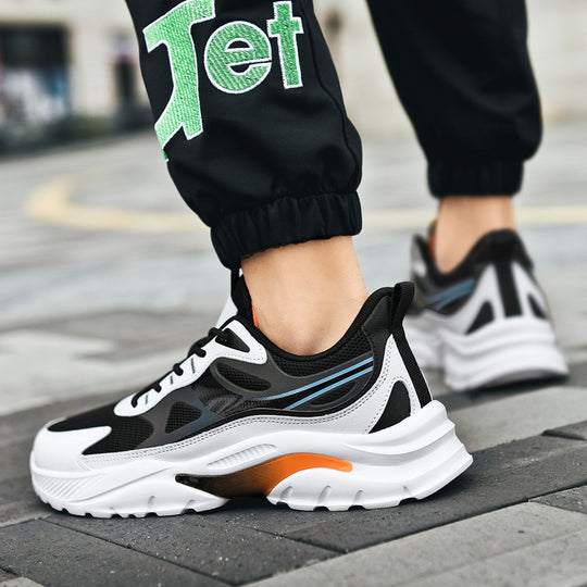 Damen Sportliche Hybrid-Sneaker mit atmungsaktiver Netzstruktur und dämpfender Sohle EB