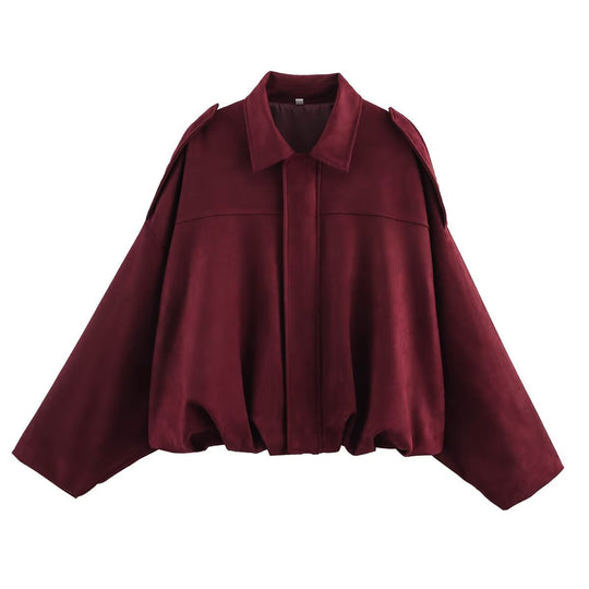 Damen Oversized jacke EB