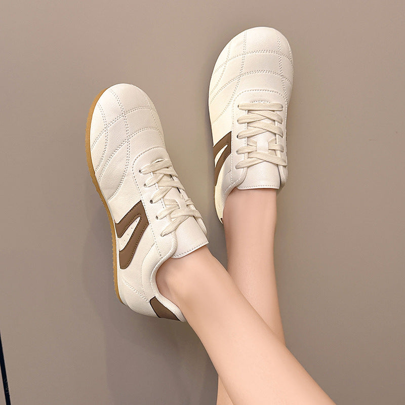Damen Sportliche Retro-Sneaker mit klassischem Design und weicher Dämpfung EB