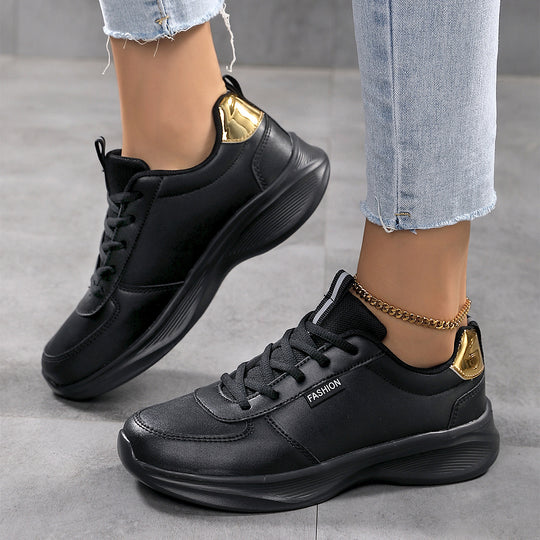 Damen Sportliche Sneakers mit atmungsaktiver Sohle und rutschfester Laufsohle EB