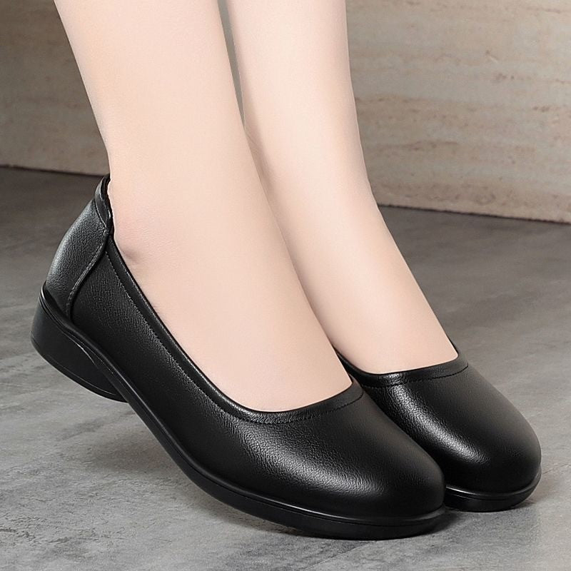 Damen Bequeme Komfort Ballerinas mit ergonomischer Sohle EB