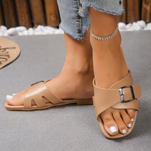 Damen elegante und komfortable Riemensandalen EB