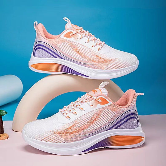 Damen Leichte Lauf- und Freizeit Sneakers mit flexibler Dämpfungstechnologie EB