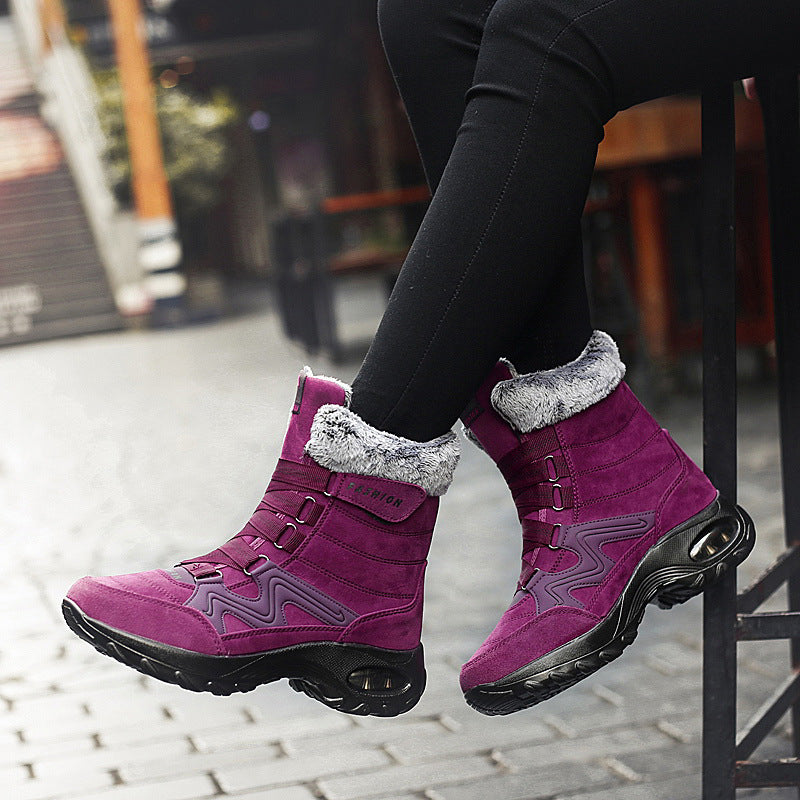 Damen Winterstiefel mit kuscheligem Innenfutter und rutschfester Sohle EB