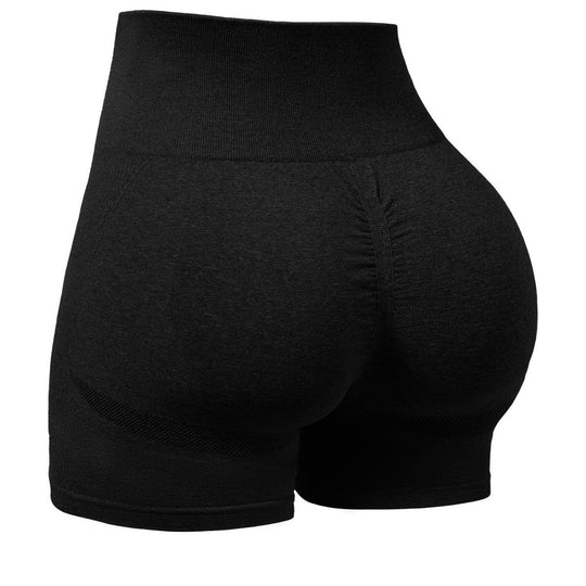 Damen Hochbundige Fitness Shorts mit innovativer Formgebung EB