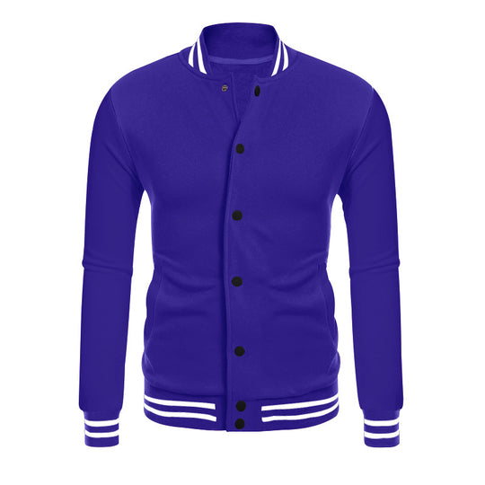 Herren Sport-Jacke im College-Stil mit praktischen Taschen und modernem Schnitt EB