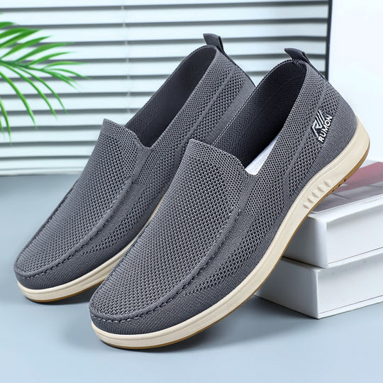 Damen Atmungsaktive Slip-On Schuhe mit komfortablem Fußbett EB