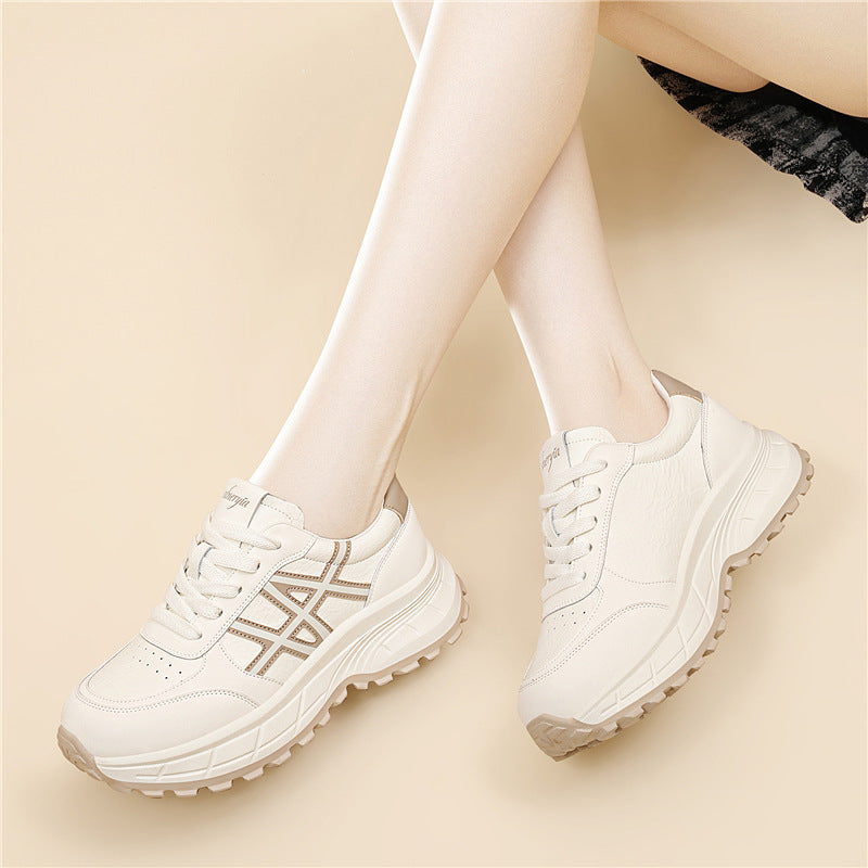 Damen Sportliche Sneakers mit ergonomischer Dämpfung und atmungsaktivem Material EB