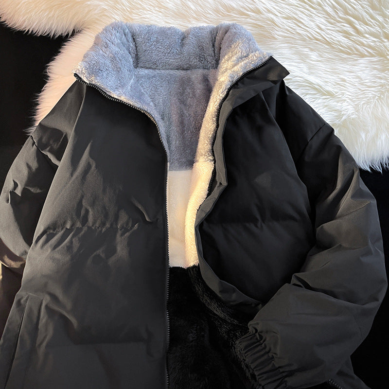 Damen Daunenjacke mit weichem Innenfutter und hohem Kragen EB