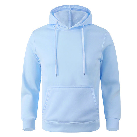 Unisex nan Heavyweight-Kapuzenpullover mit doppelt vernähter Kängurutasche, verstärkten Nähten und weichem Fleece-Innenfutter EB