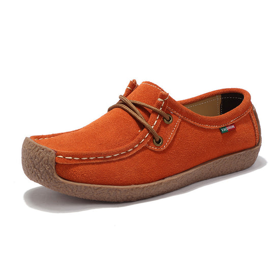 Damen Mokassins mit weichem Obermaterial und rutschfester Sohle EB