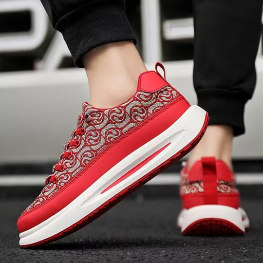 Damen modebewusste Sneakers mit komfortabler Dämpfung EB