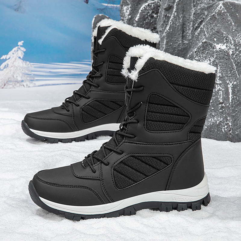 Damen Isolationstechnologie Winterstiefel mit rutschfester Sohle EB