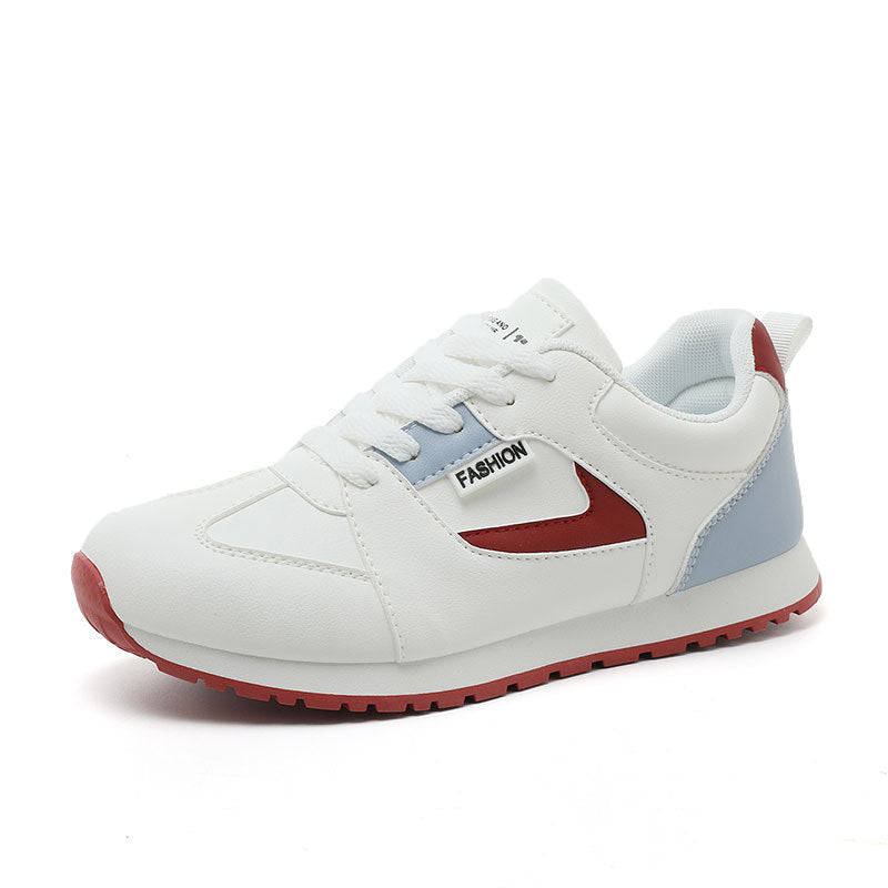 Damen sportliche Sneakers mit modischem Design und atmungsaktiver Oberflächenstruktur EB