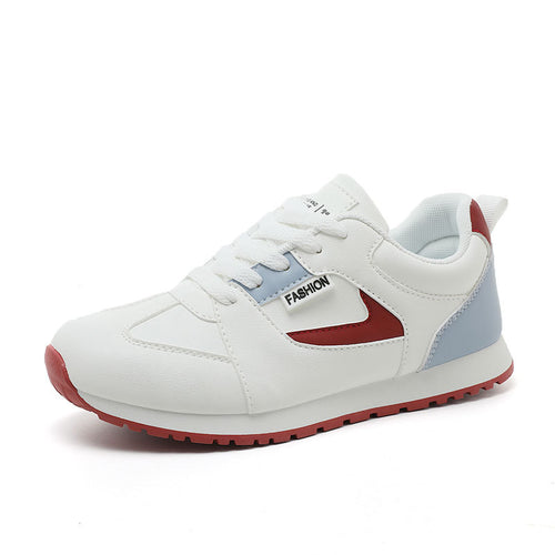 Damen sportliche Sneakers mit modischem Design und atmungsaktiver Oberflächenstruktur EB