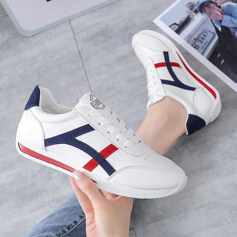 Damen modische Sneaker mit sportlichem Design und atmungsaktiver Sohle EB