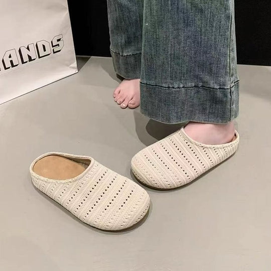 Damen Bequeme Hausschuhe mit atmungsaktivem Design und flexiblem Fußbett EB