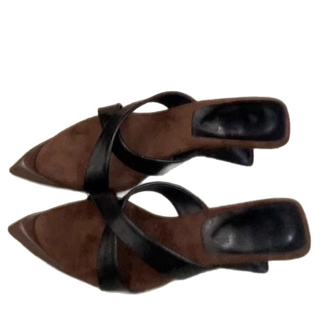 Damen elegante Sling-Heels mit komfortabler Fußbettgestaltung EB