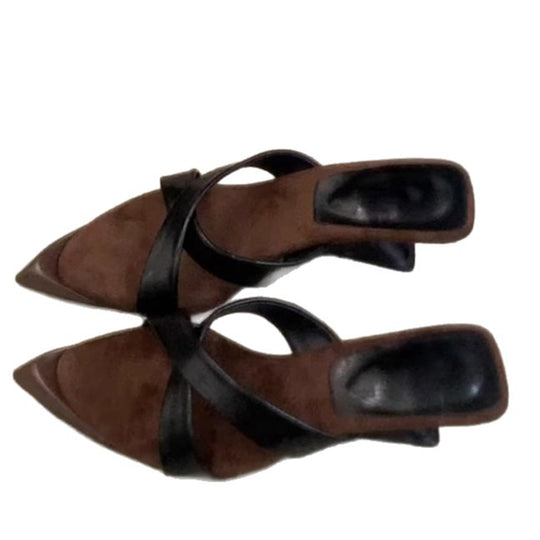 Damen elegante Sling-Heels mit komfortabler Fußbettgestaltung EB