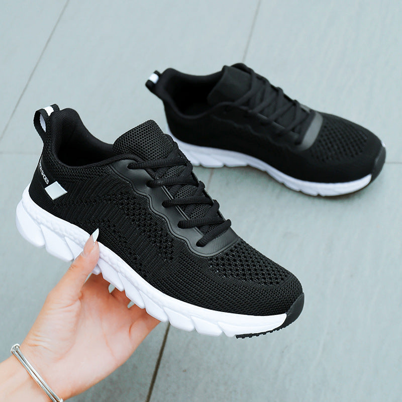 Damen Leichte Atmungsaktive Laufschuhe mit stoßdämpfendem Fußbett EB