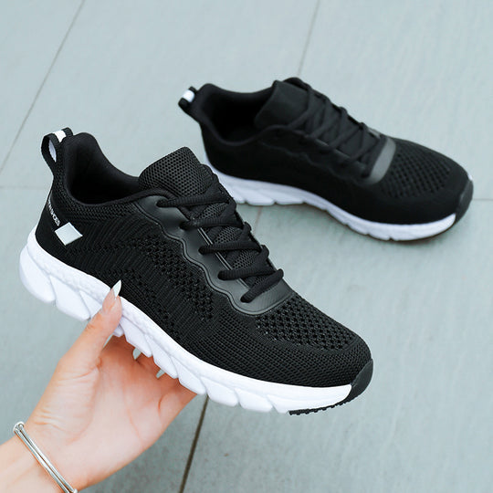 Damen Leichte Atmungsaktive Laufschuhe mit stoßdämpfendem Fußbett EB