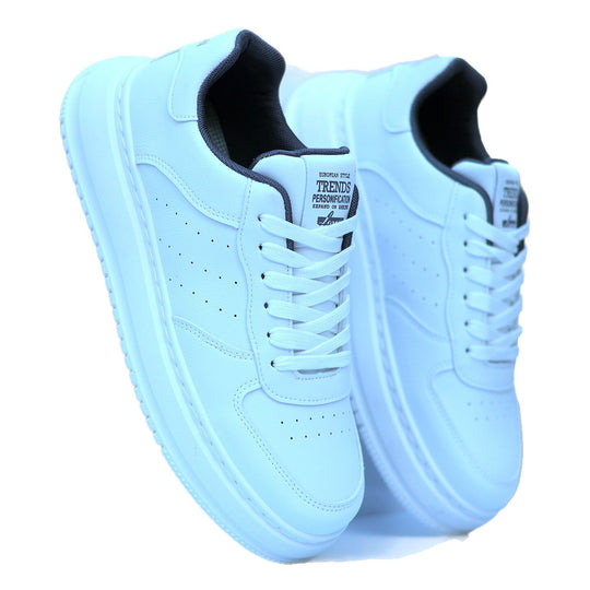 Damen Modische Sneakers mit atmungsaktiver Oberflächenstruktur und gepolsterter Innensohle EB