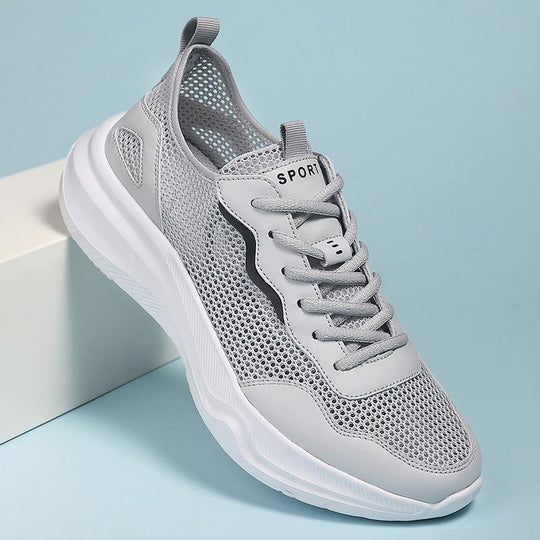 Damen Sportliche Mesh-Laufschuhe mit dämpfender Sohle EB