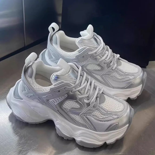 Damen Sportliche Sneakers mit innovativem Dämpfungssystem und atmungsaktiven Materialien EB