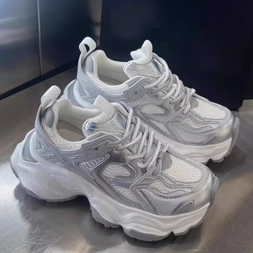 Damen Sportliche Sneakers mit innovativem Dämpfungssystem und atmungsaktiven Materialien EB